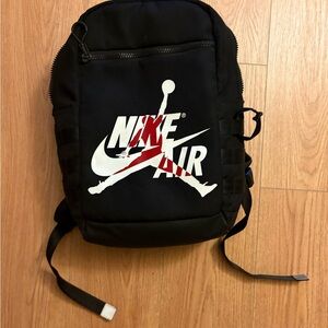 Nike Air Black and Red Backpack